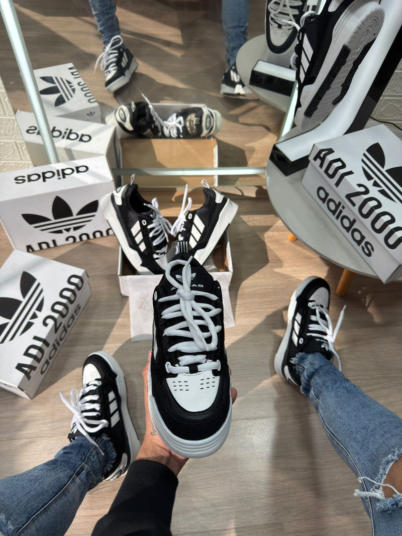 Adidas 2000 Premium Branco e Preto