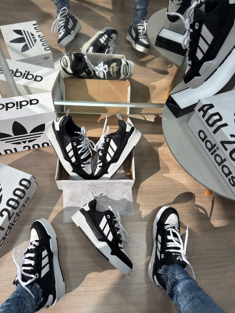 Adidas 2000 Premium Branco e Preto