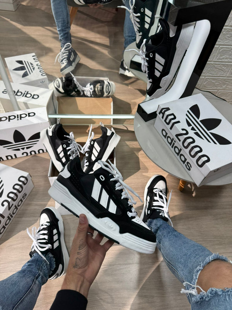 Adidas 2000 Premium Branco e Preto