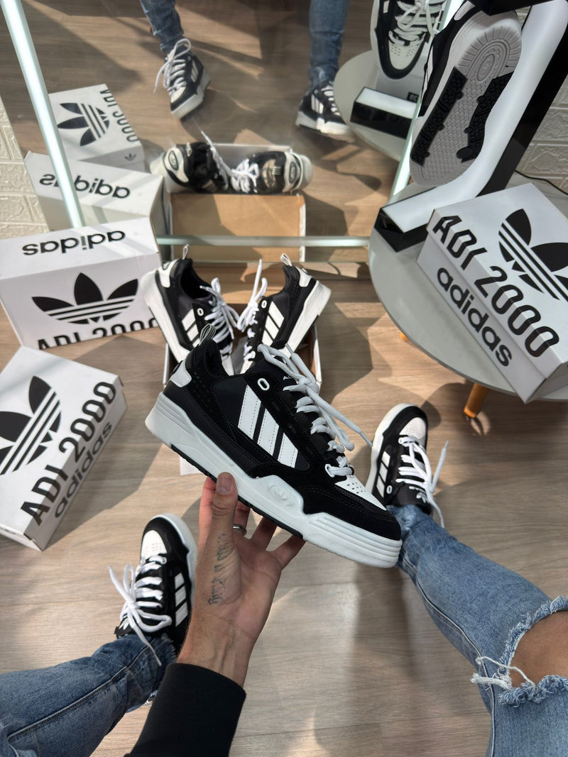 Adidas 2000 Premium Branco e Preto