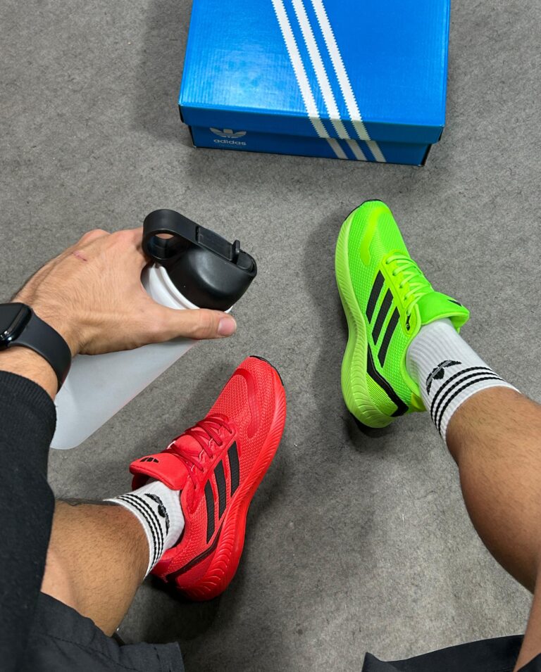 Adidas Run Falcon Vermelho ou Verde
