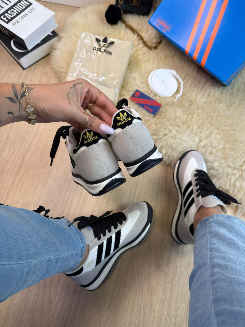 Adidas SL 72 Branco e Preto