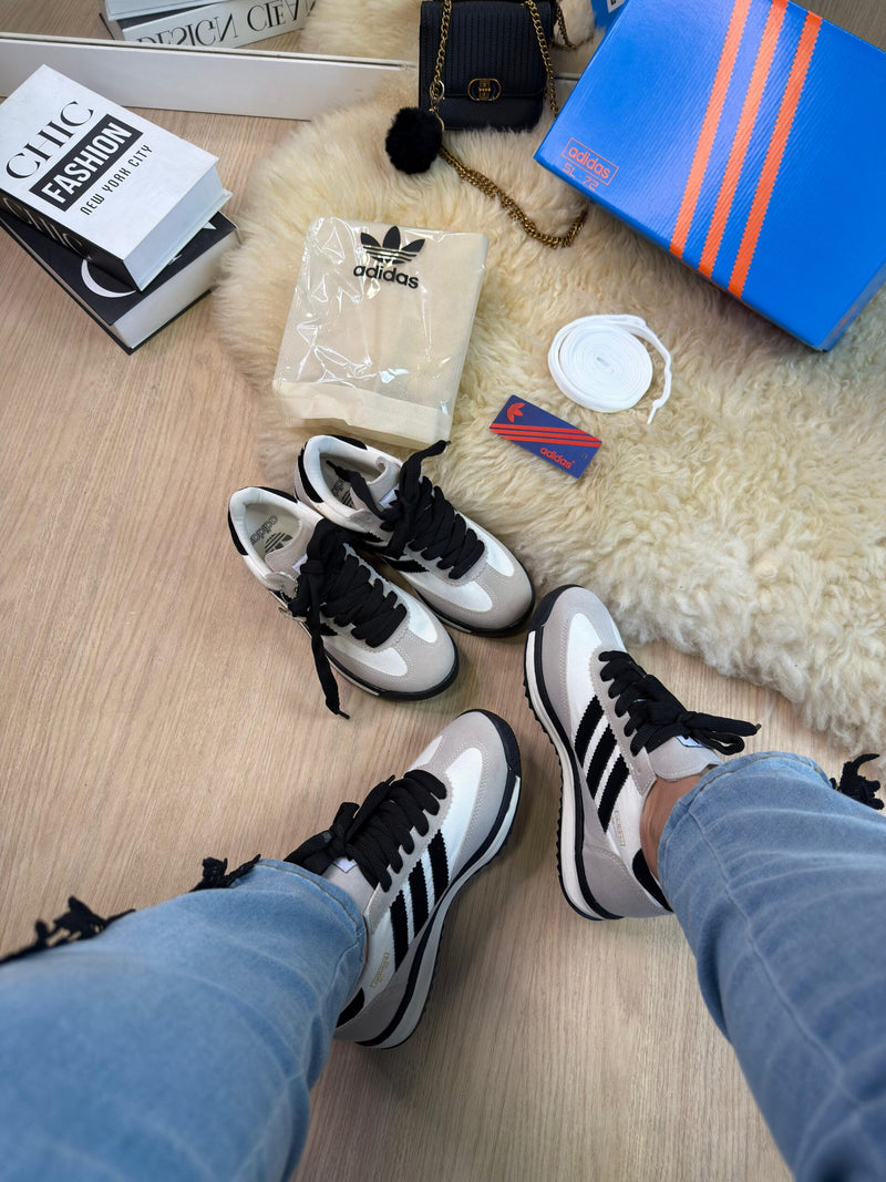 Adidas SL 72 Branco e Preto