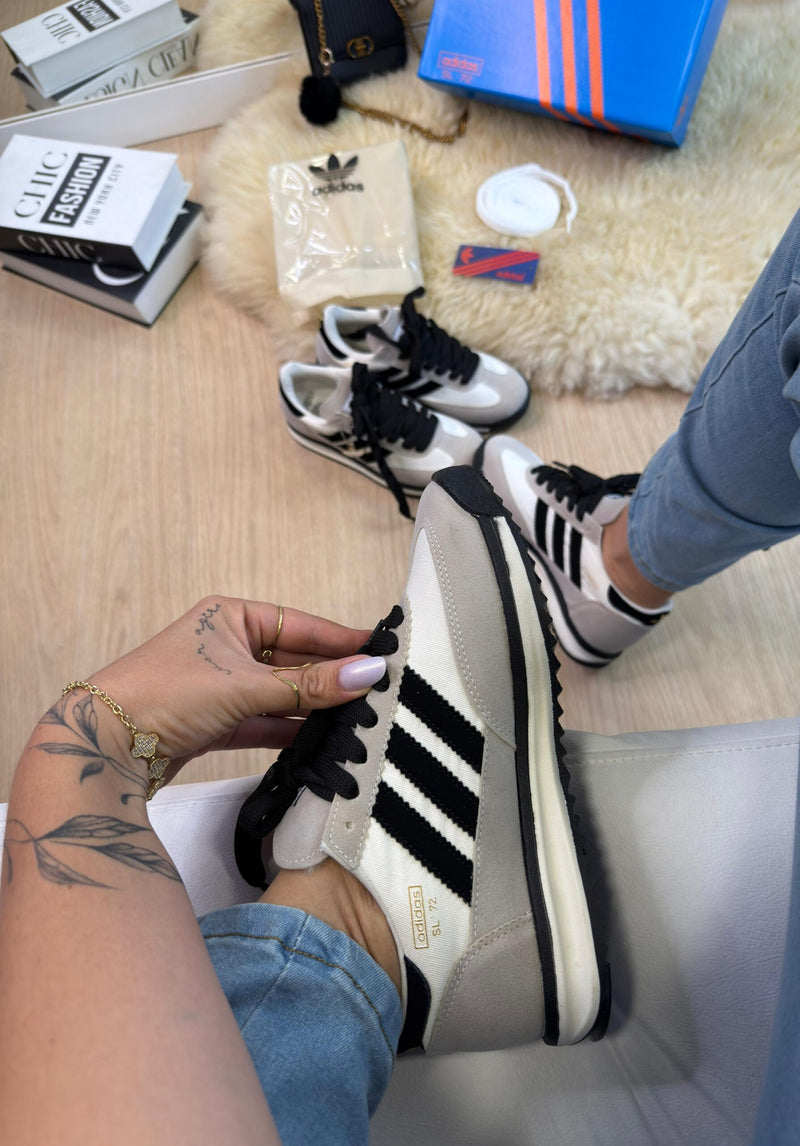 Adidas SL 72 Branco e Preto