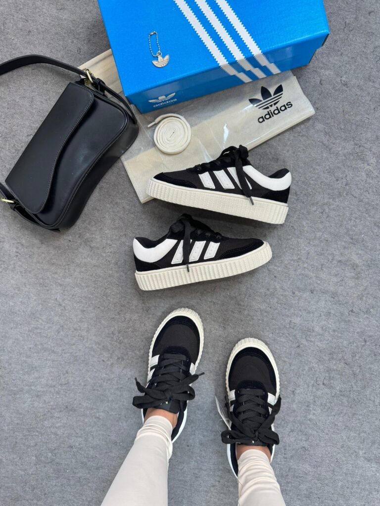 Adidas Space Casual Preto e Branco