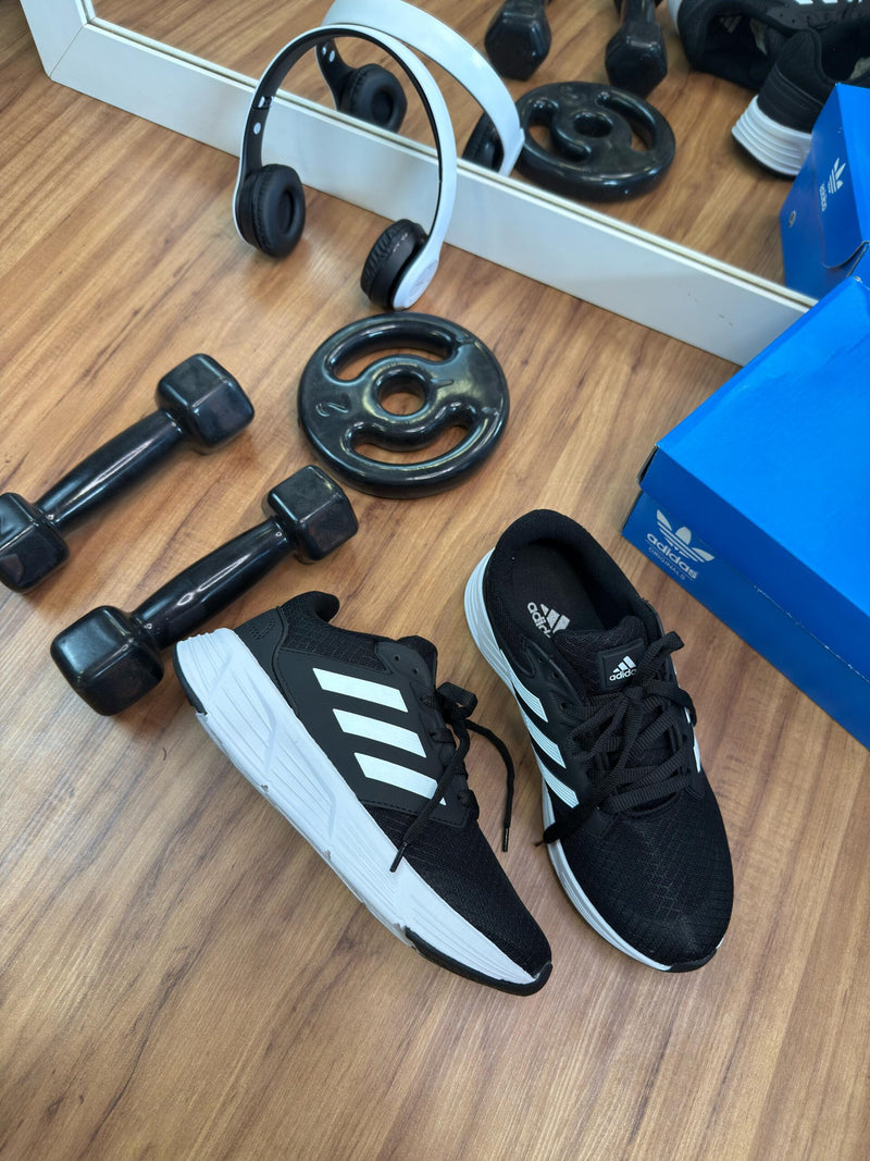 Adidas Galaxy 6 Running Preto Branco