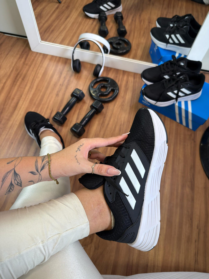 Adidas Galaxy 6 Running Preto Branco