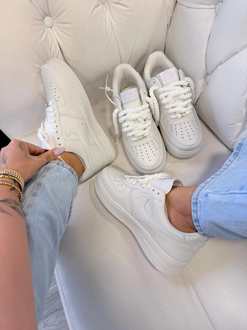 Nike Air Force Branco 2 Cadarços