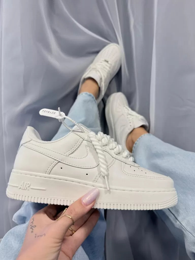 Nike Air Force Branco 2 Cadarços