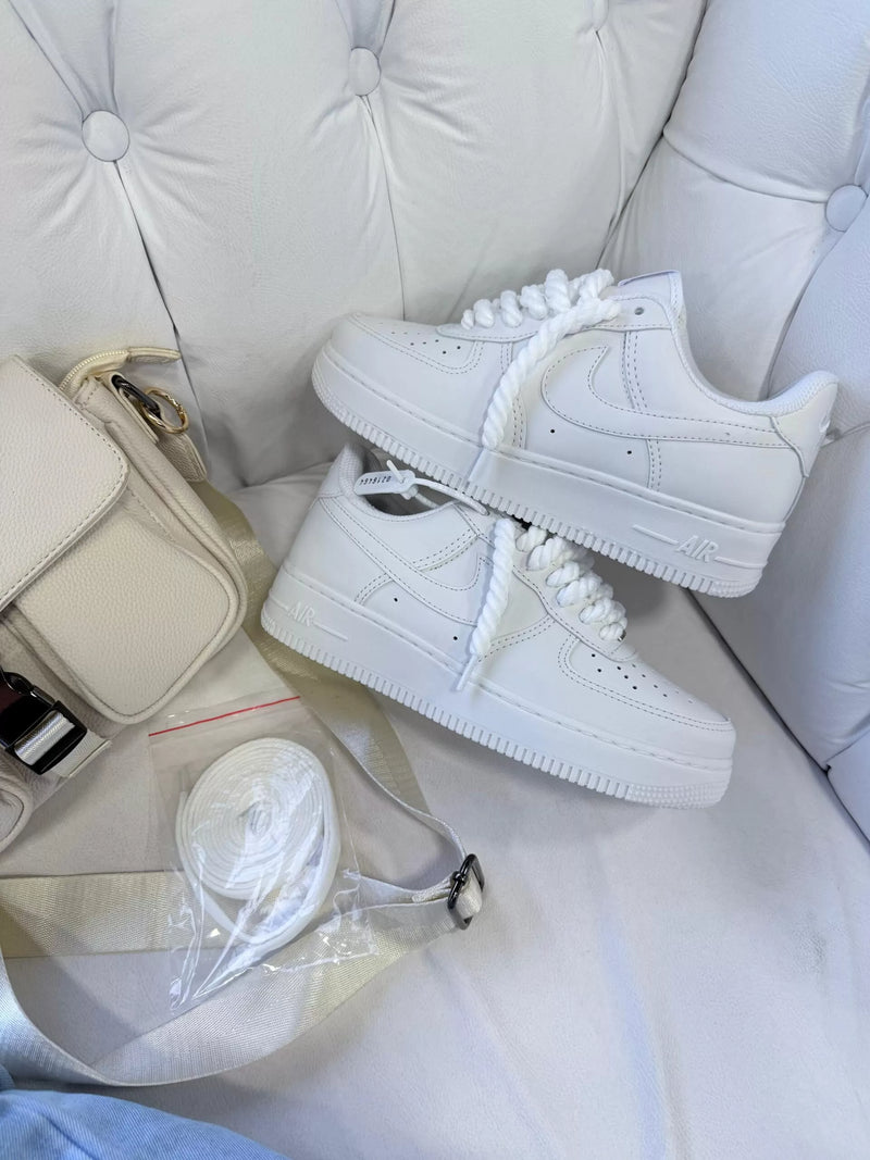 Nike Air Force Branco 2 Cadarços