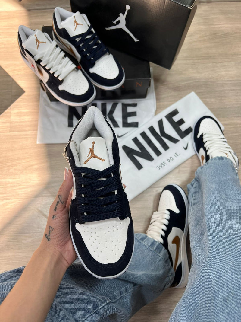 Air Jordan Premium Azul e Cinza