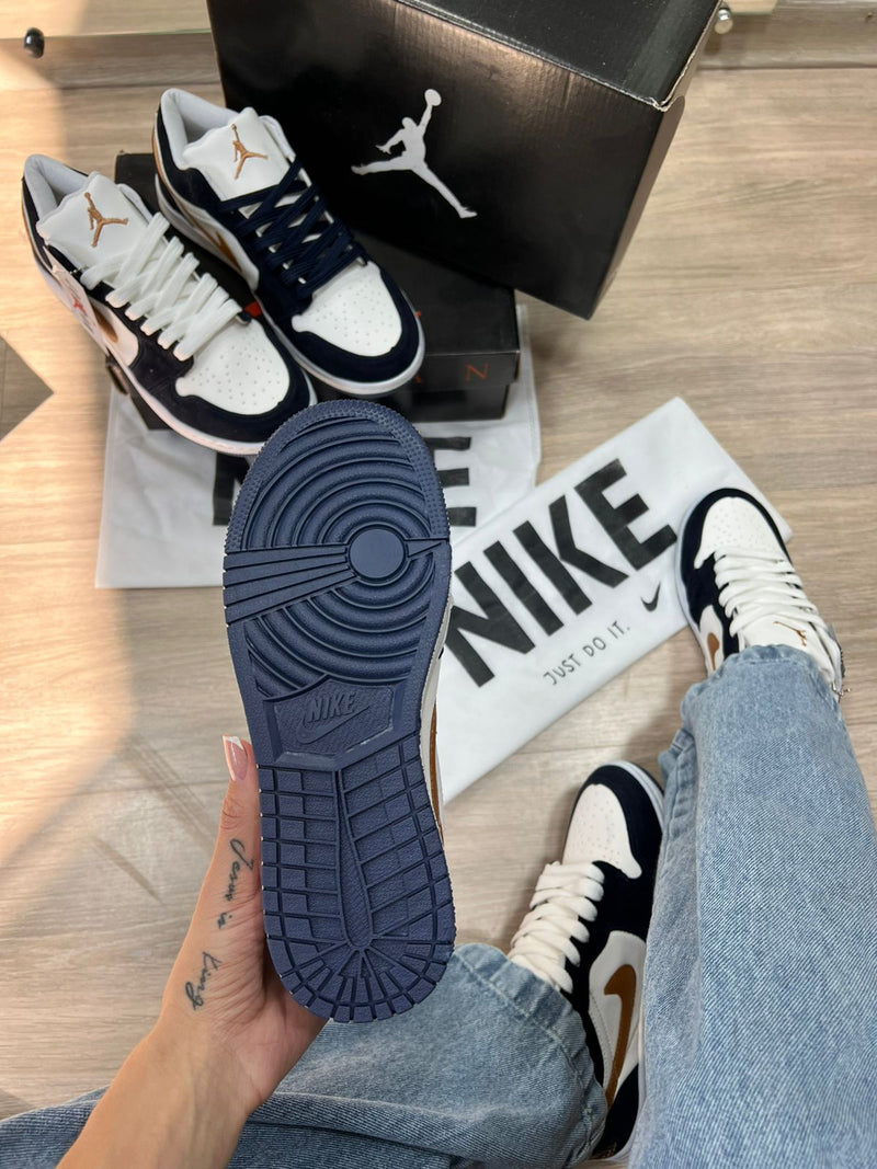 Air Jordan Premium Azul e Cinza