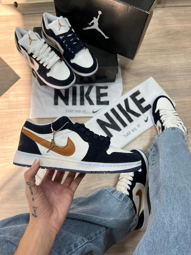 Air Jordan Premium Azul e Cinza