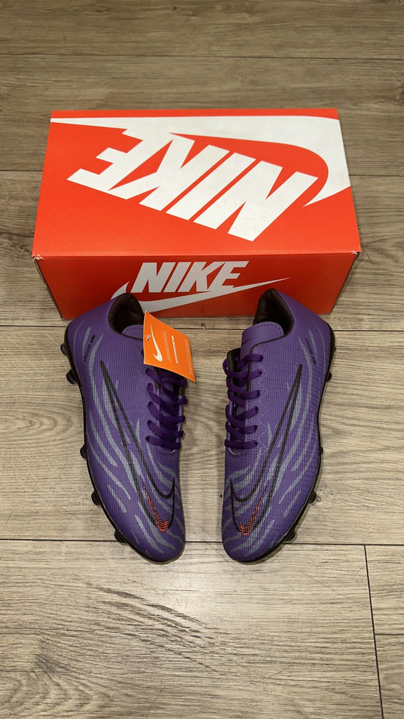 Chuteira Nike Campo Roxo Preto