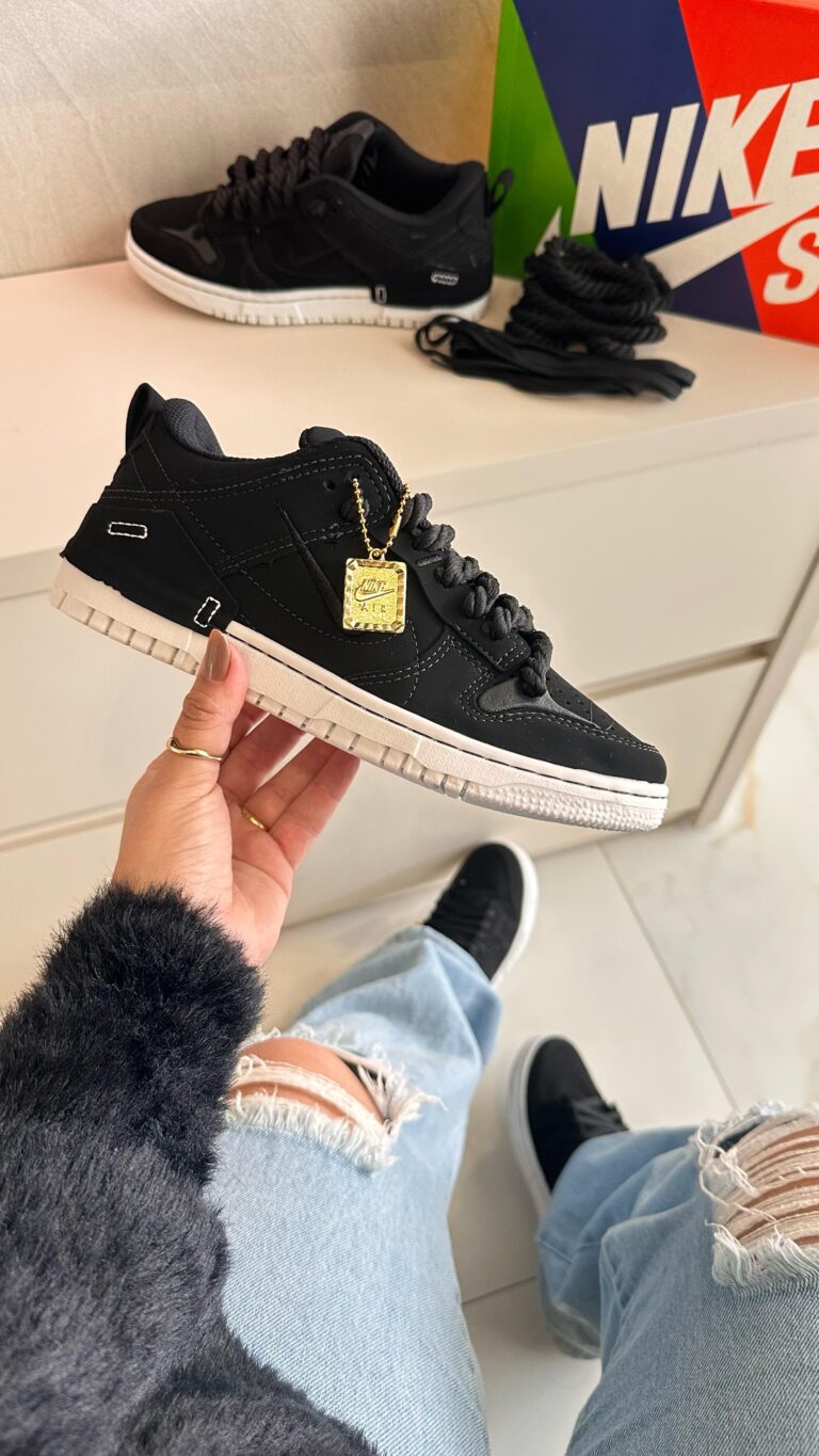 Nike Dunk Low Disrupt Preto