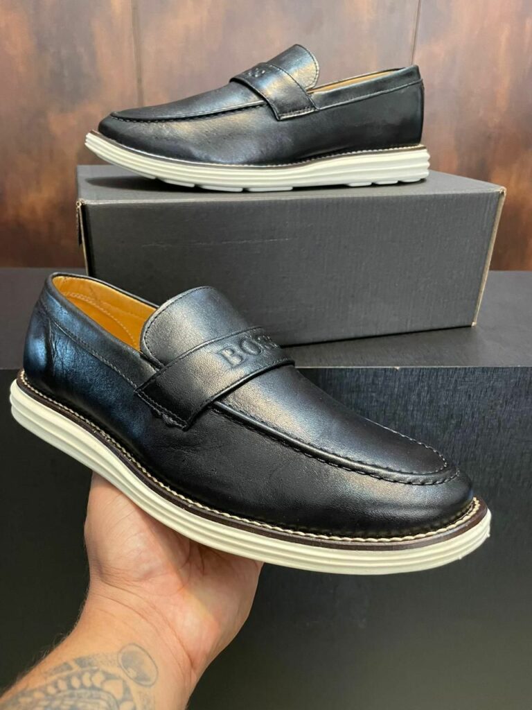 Sapato Casual Hugo Boss Masculino Premium