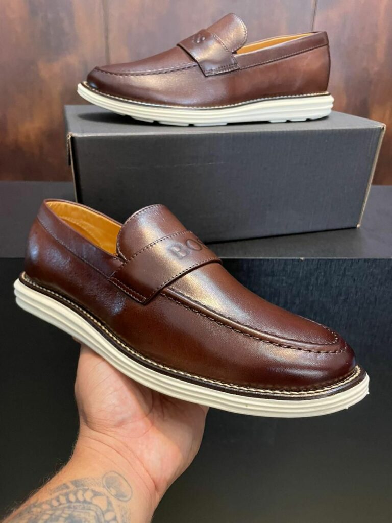 Sapato Casual Hugo Boss Masculino Premium