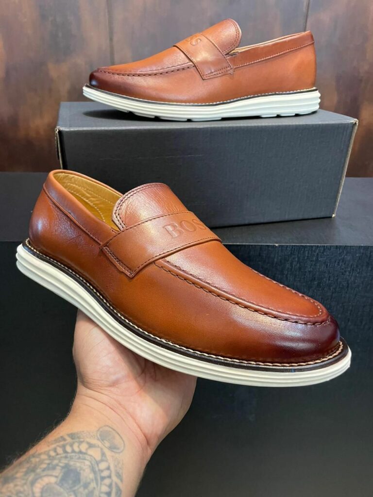 Sapato Casual Hugo Boss Masculino Premium