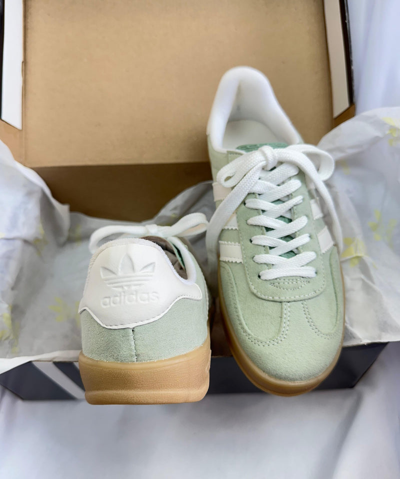 Tênis Adidas Gezelle Prime Verde Branco Feminino Premium