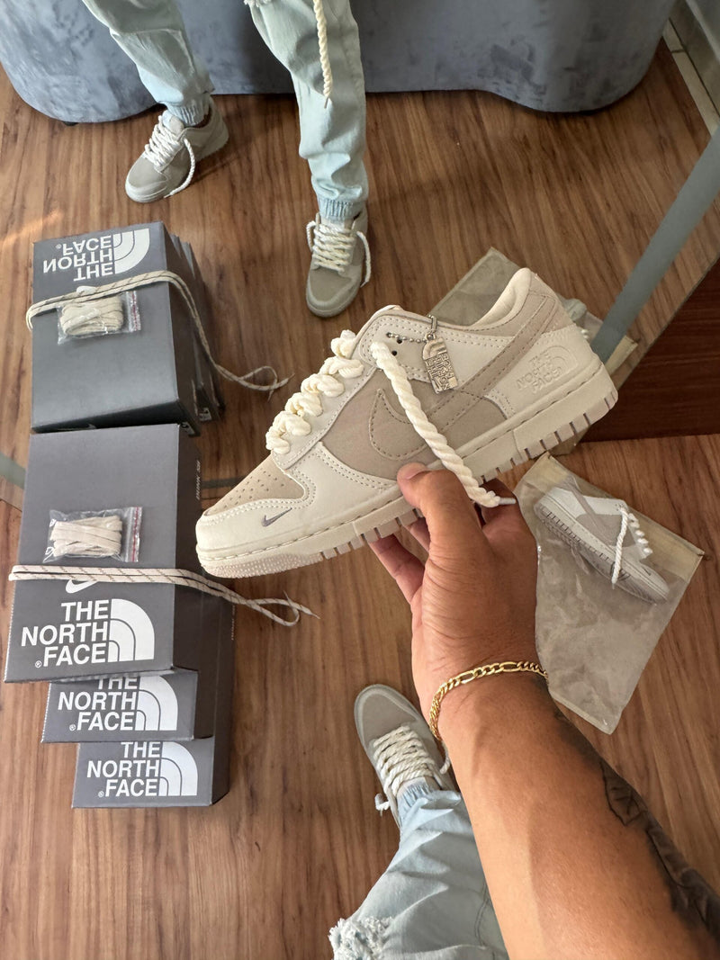 Tênis Nike Dunk Low Branco Natural Tartufo Masculino Premium