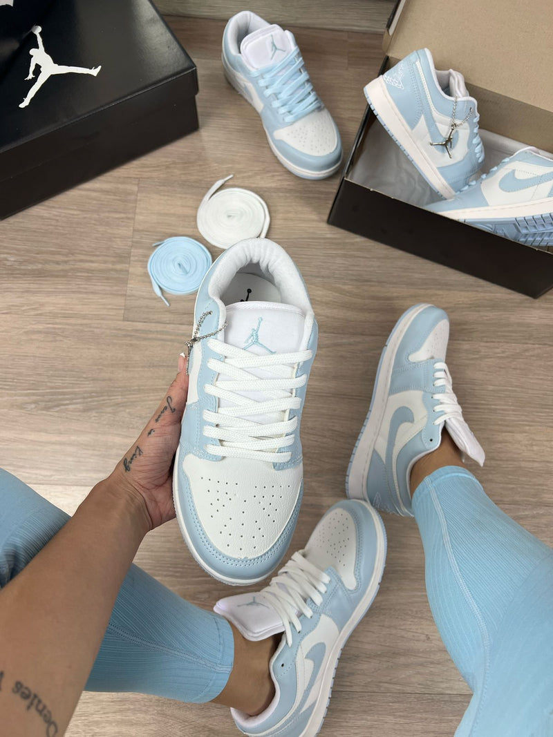 Tênis Nike Jordan Low Premium Branco Acqua