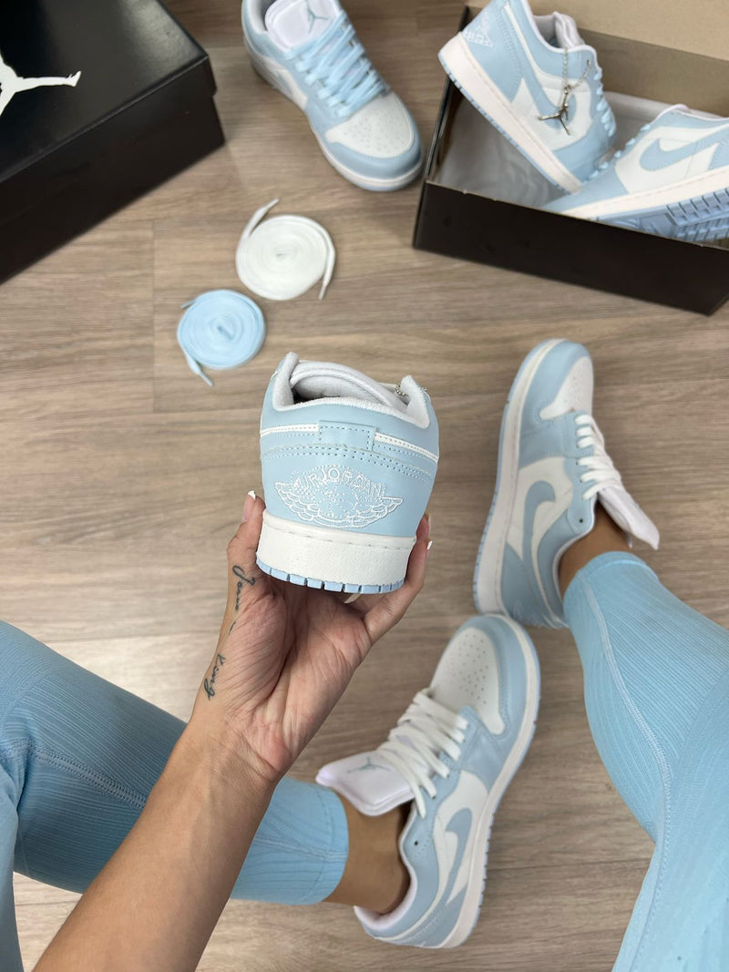Tênis Nike Jordan Low Premium Branco Acqua