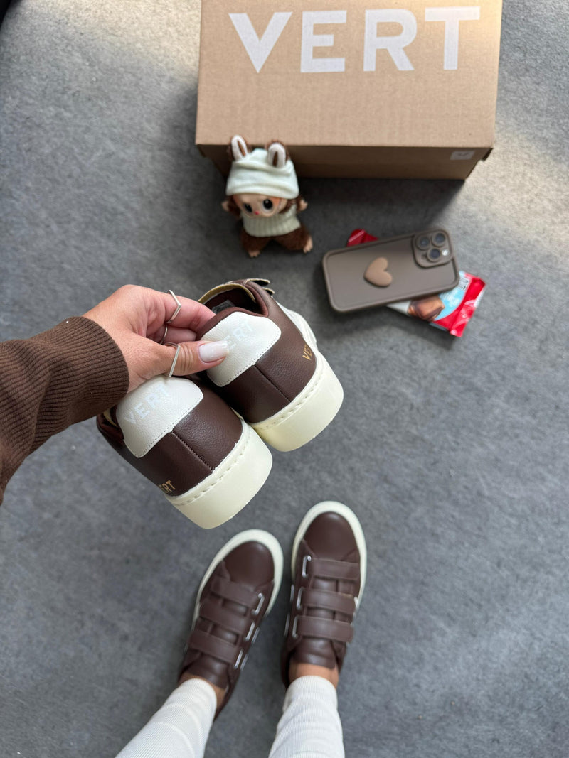 Vert Velcro Marrom