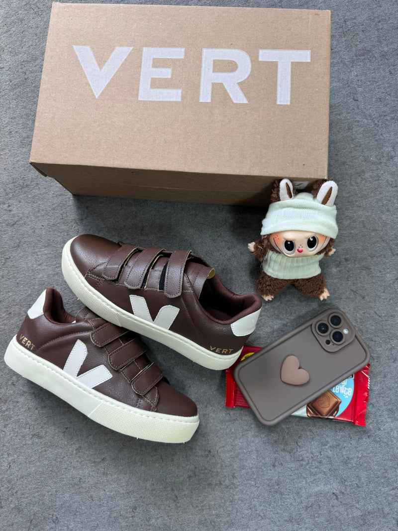 Vert Velcro Marrom