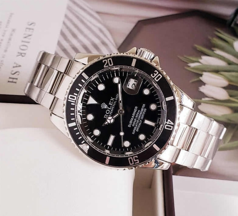 Relógio Rolex 1 Linha Prata